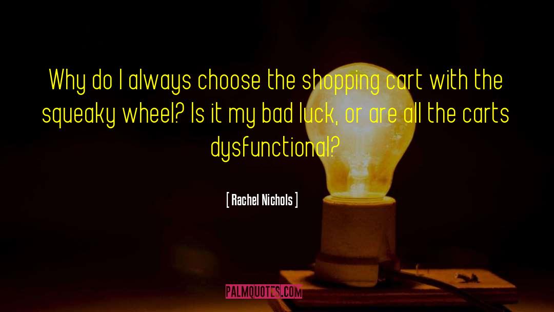 Rachel Nichols Quotes: Why do I always choose