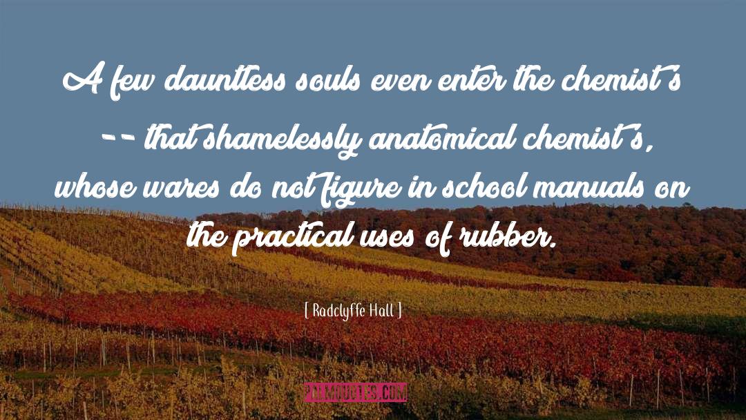 Radclyffe Hall Quotes: A few dauntless souls even