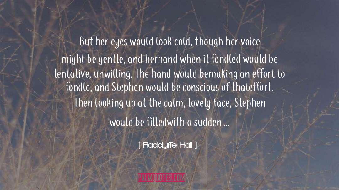 Radclyffe Hall Quotes: But her eyes would look