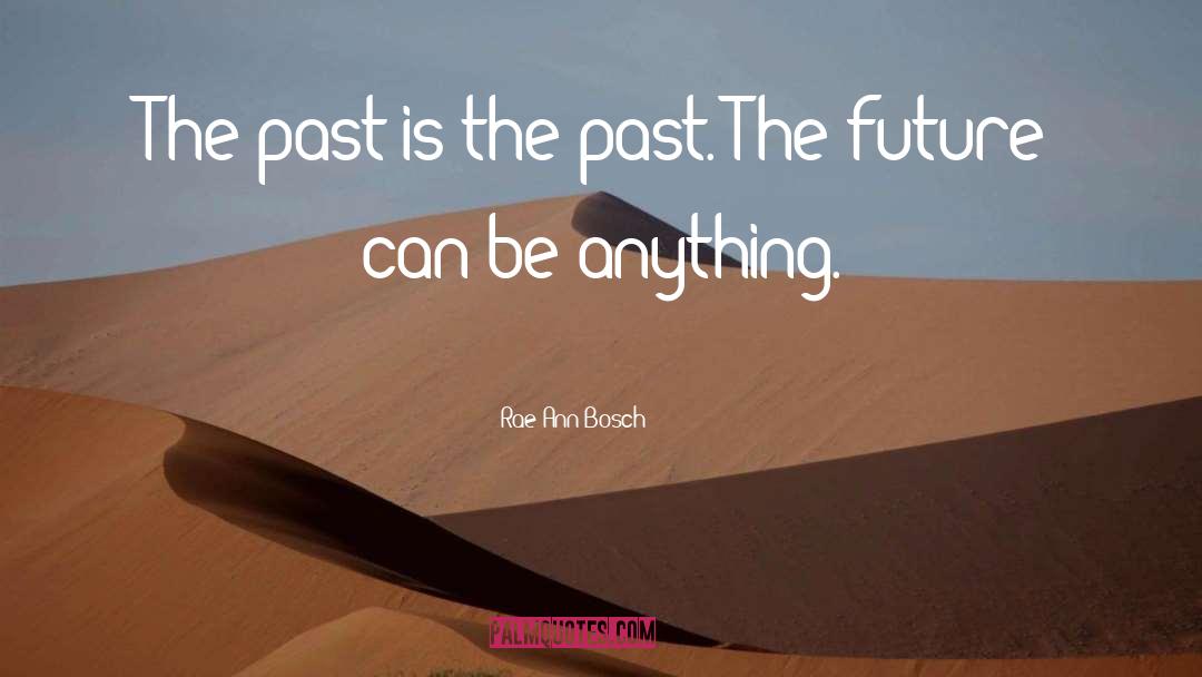Rae Ann Bosch Quotes: The past is the past.