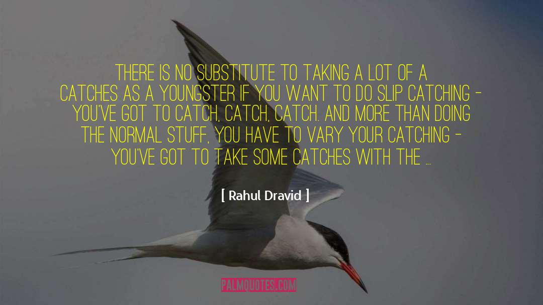 Rahul Dravid Quotes: There is no substitute to