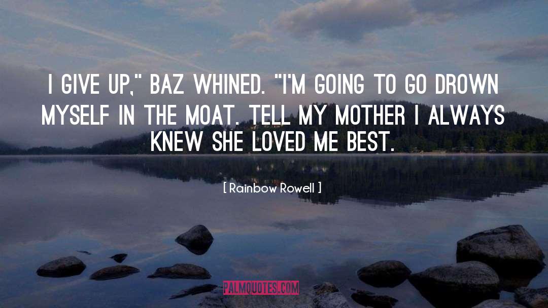 Rainbow Rowell Quotes: I give up,