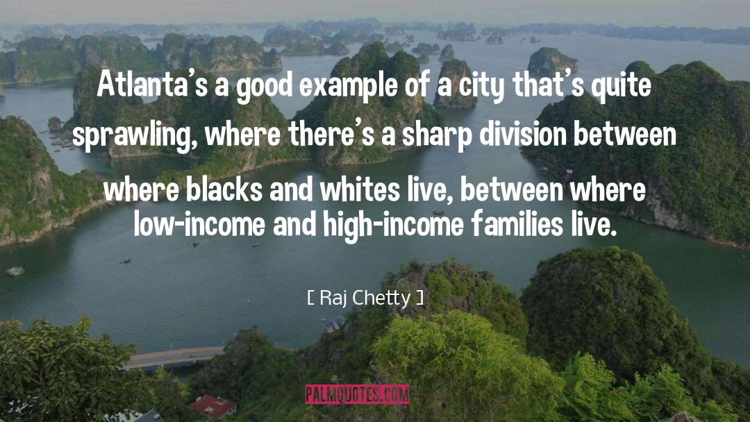 Raj Chetty Quotes: Atlanta's a good example of