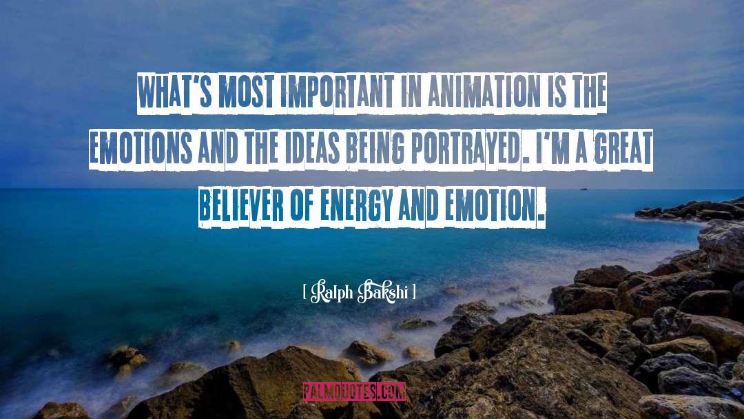 Ralph Bakshi Quotes: What's most important in animation