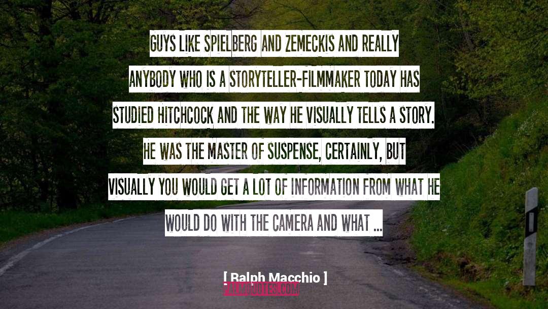 Ralph Macchio Quotes: Guys like Spielberg and Zemeckis