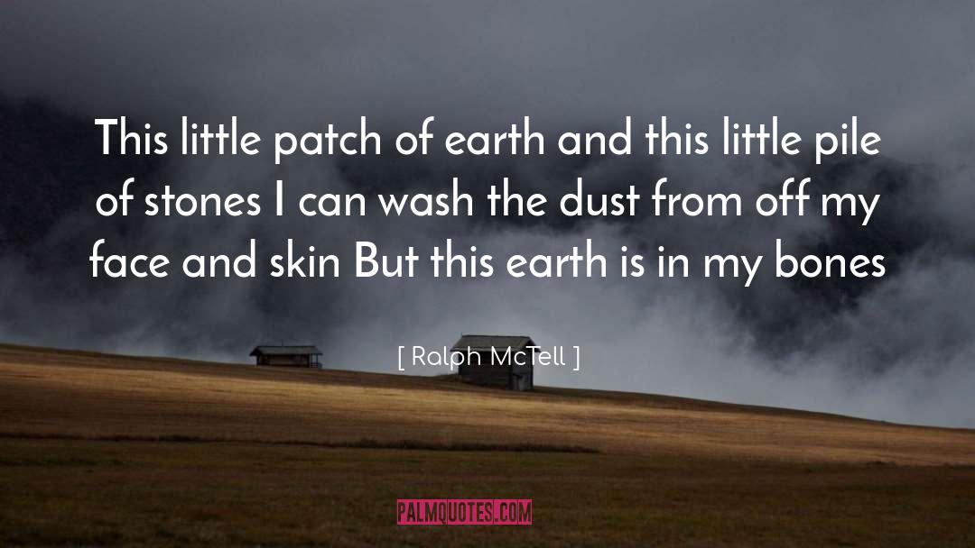 Ralph McTell Quotes: This little patch of earth