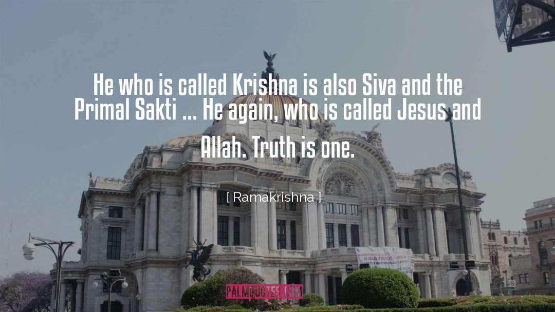 Ramakrishna Quotes: He who is called Krishna