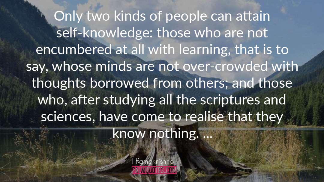 Ramakrishna Quotes: Only two kinds of people