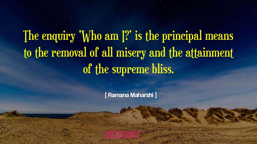 Ramana Maharshi Quotes: The enquiry 'Who am I?'