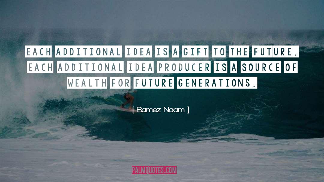 Ramez Naam Quotes: Each additional idea is a