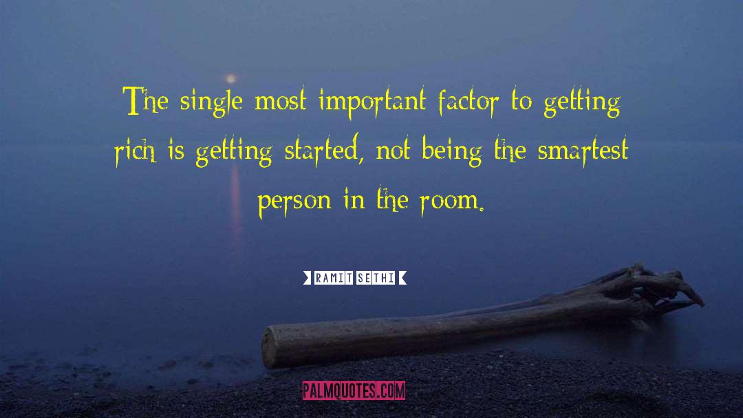 Ramit Sethi Quotes: The single most important factor