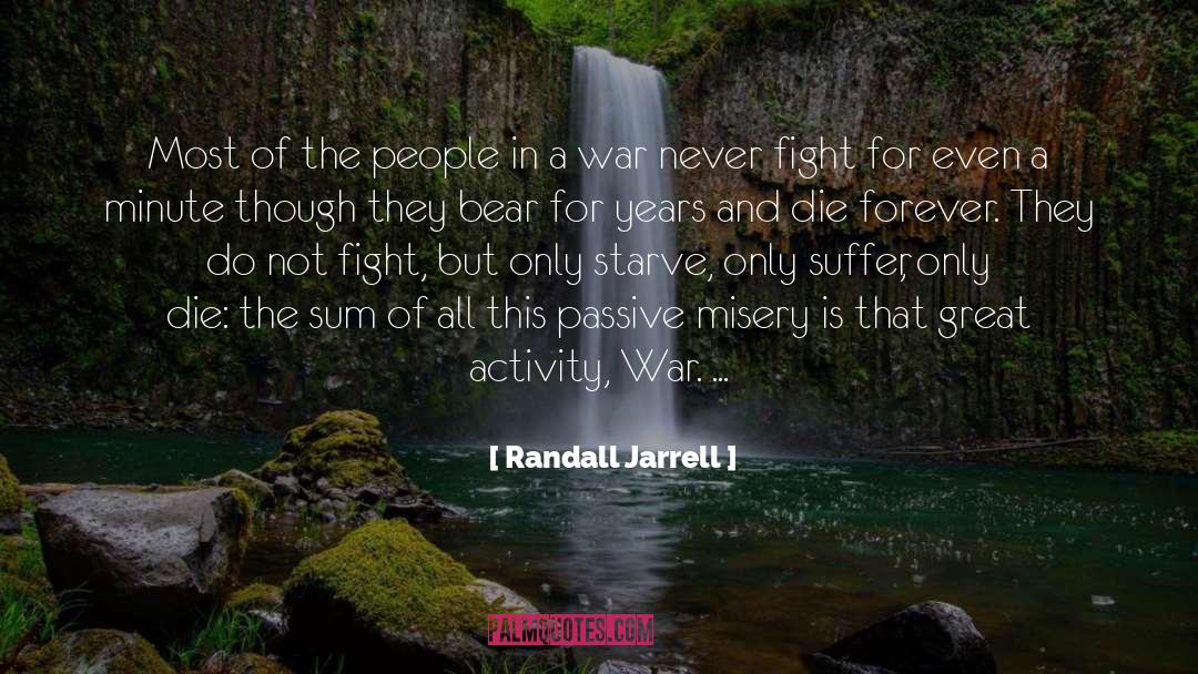 Randall Jarrell Quotes: Most of the people in