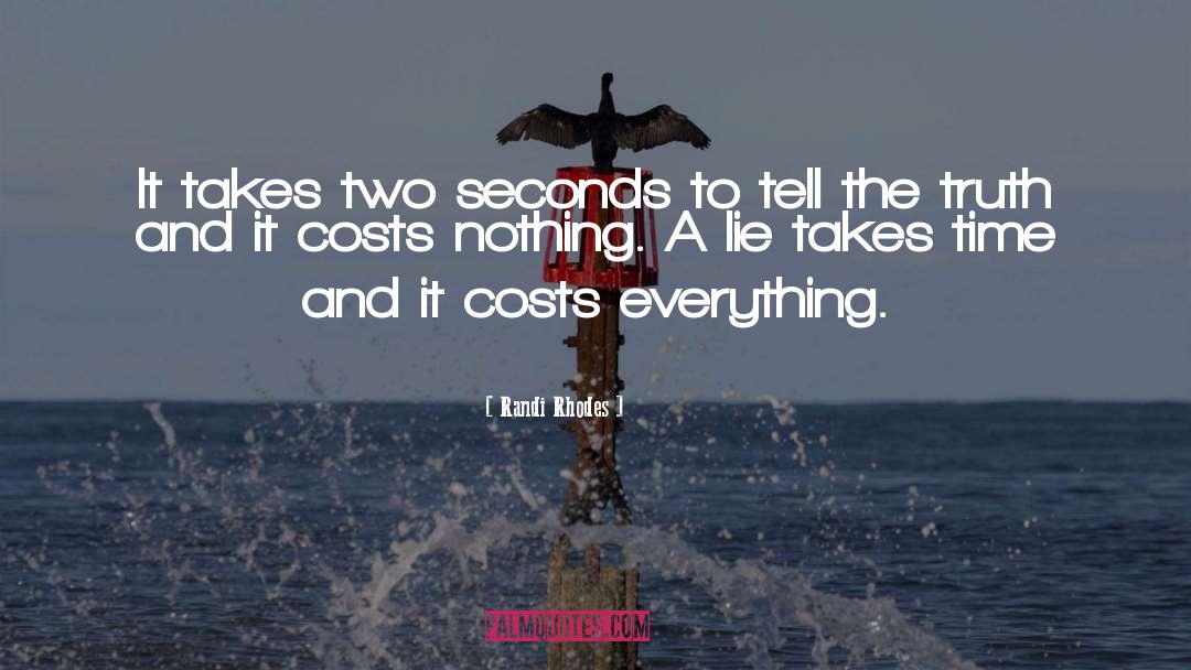 Randi Rhodes Quotes: It takes two seconds to