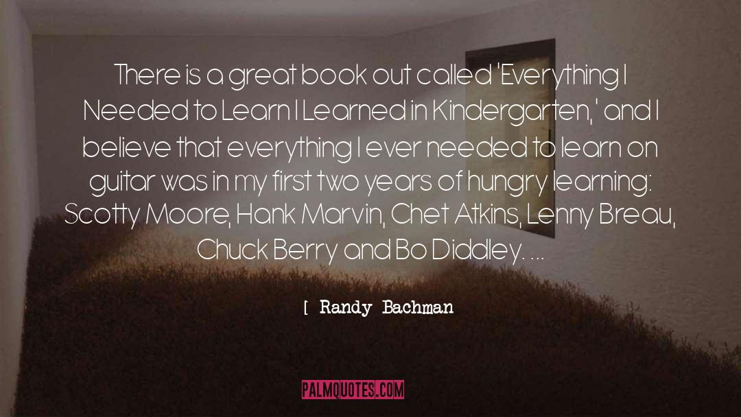 Randy Bachman Quotes: There is a great book