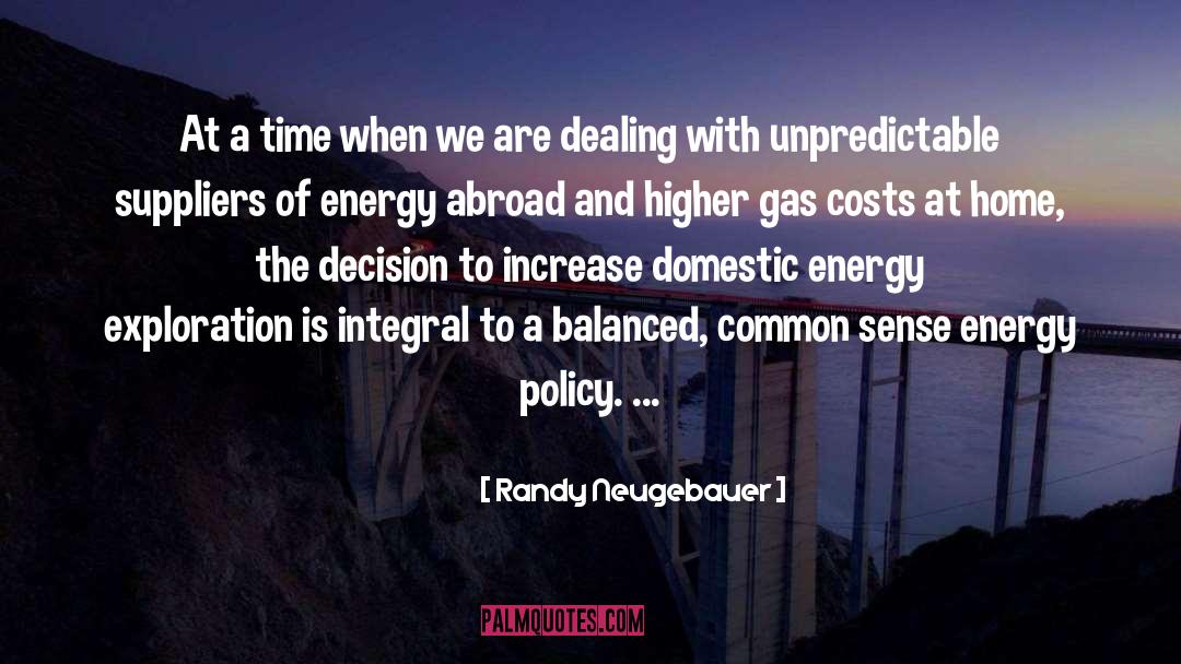 Randy Neugebauer Quotes: At a time when we