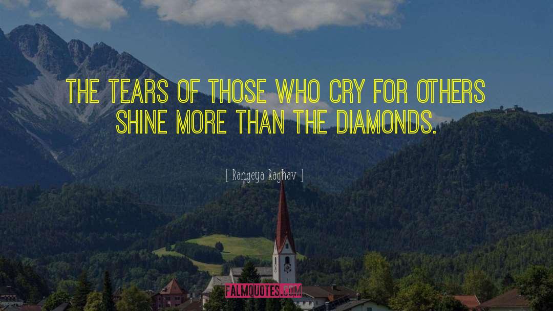 Rangeya Raghav Quotes: The tears of those who