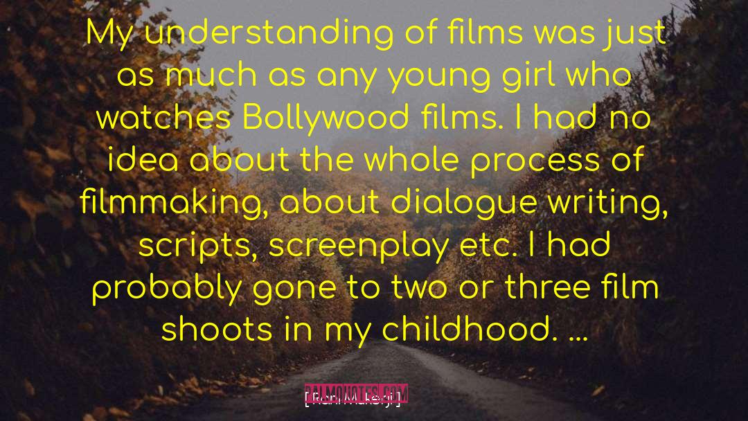 Rani Mukerji Quotes: My understanding of films was