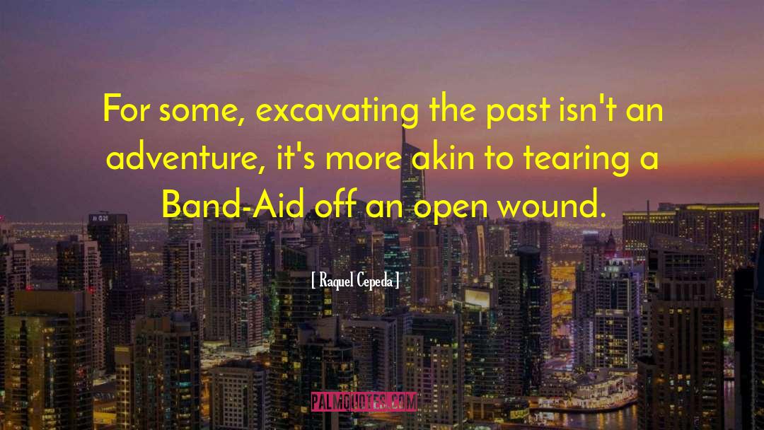 Raquel Cepeda Quotes: For some, excavating the past