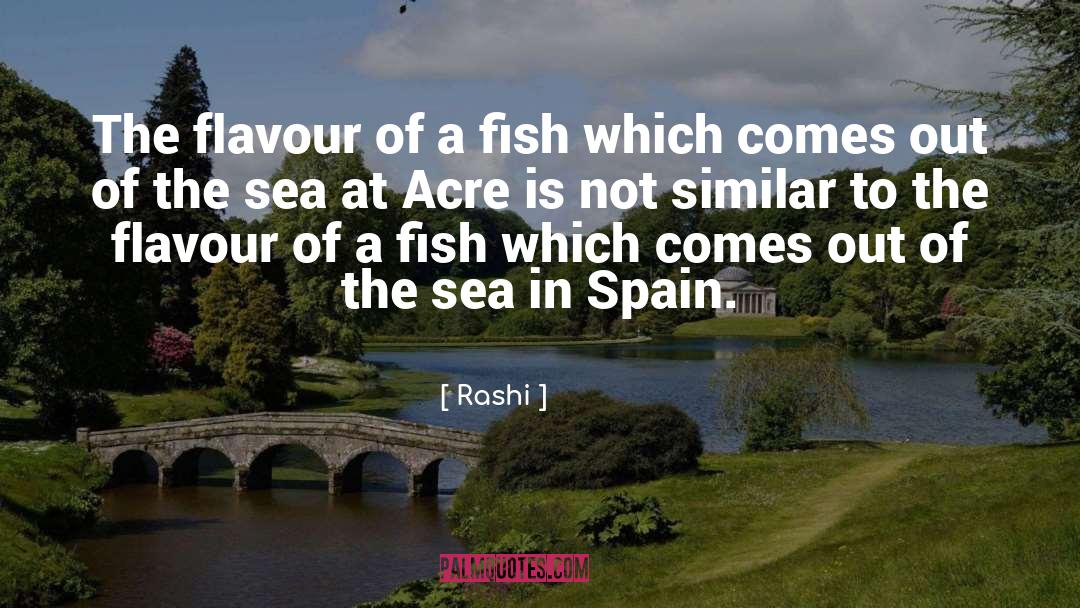 Rashi Quotes: The flavour of a fish