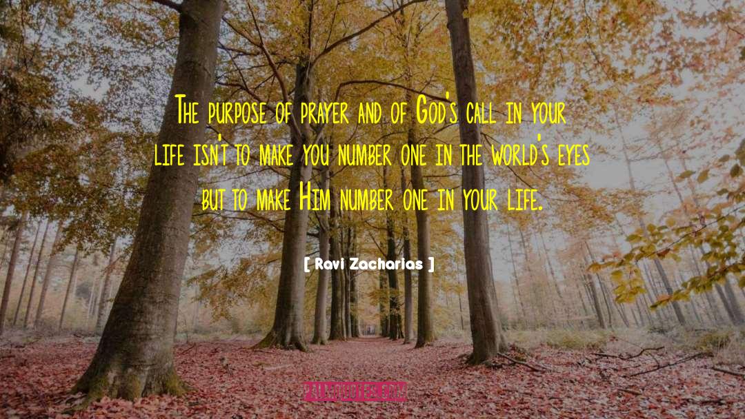 Ravi Zacharias Quotes: The purpose of prayer and