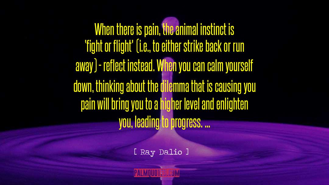 Ray Dalio Quotes: When there is pain, the