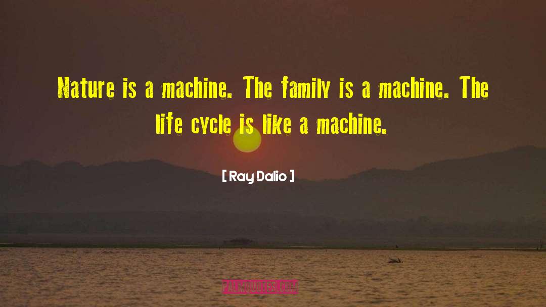 Ray Dalio Quotes: Nature is a machine. The