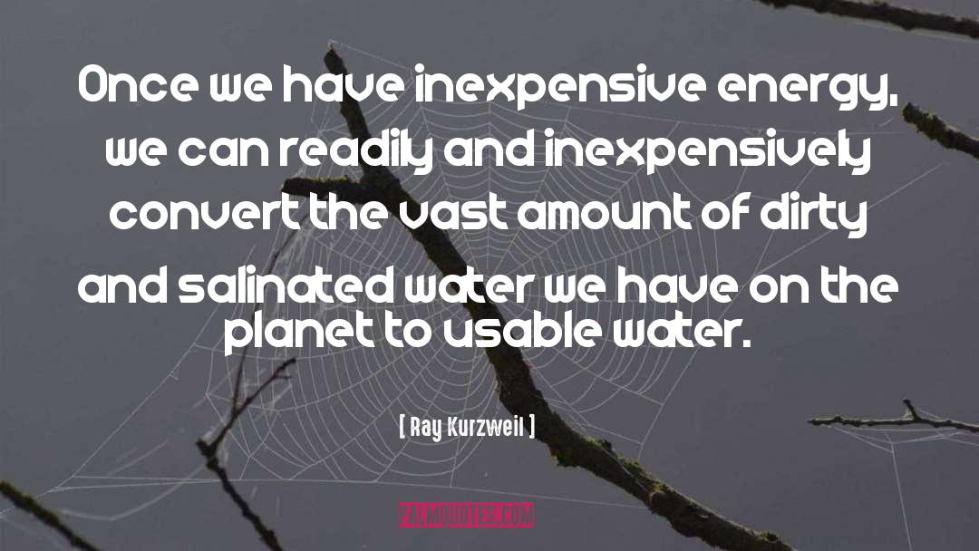 Ray Kurzweil Quotes: Once we have inexpensive energy,