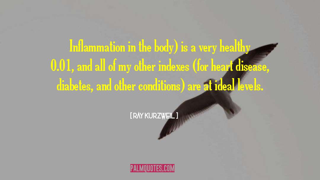 Ray Kurzweil Quotes: Inflammation in the body) is