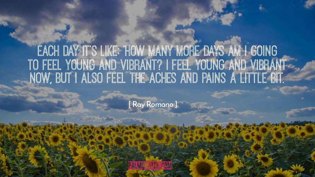 Ray Romano Quotes: Each day it's like: 'How