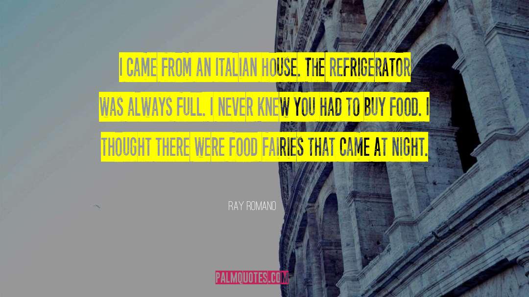 Ray Romano Quotes: I came from an Italian