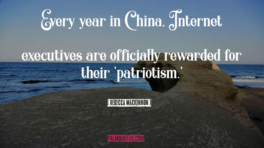 Rebecca MacKinnon Quotes: Every year in China, Internet