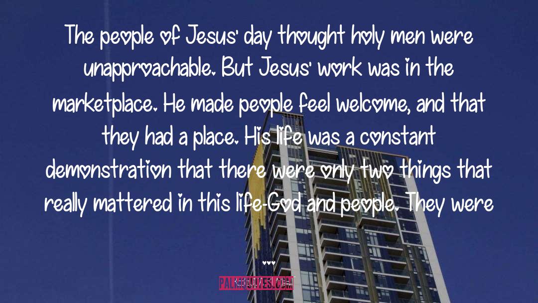 Rebecca Pippert Quotes: The people of Jesus' day