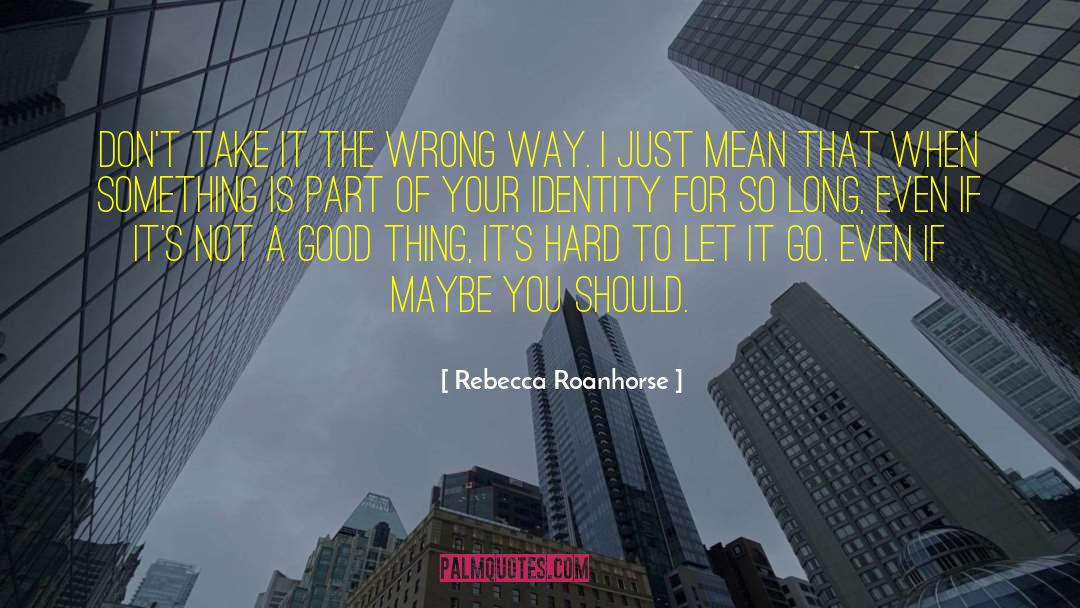 Rebecca Roanhorse Quotes: Don't take it the wrong