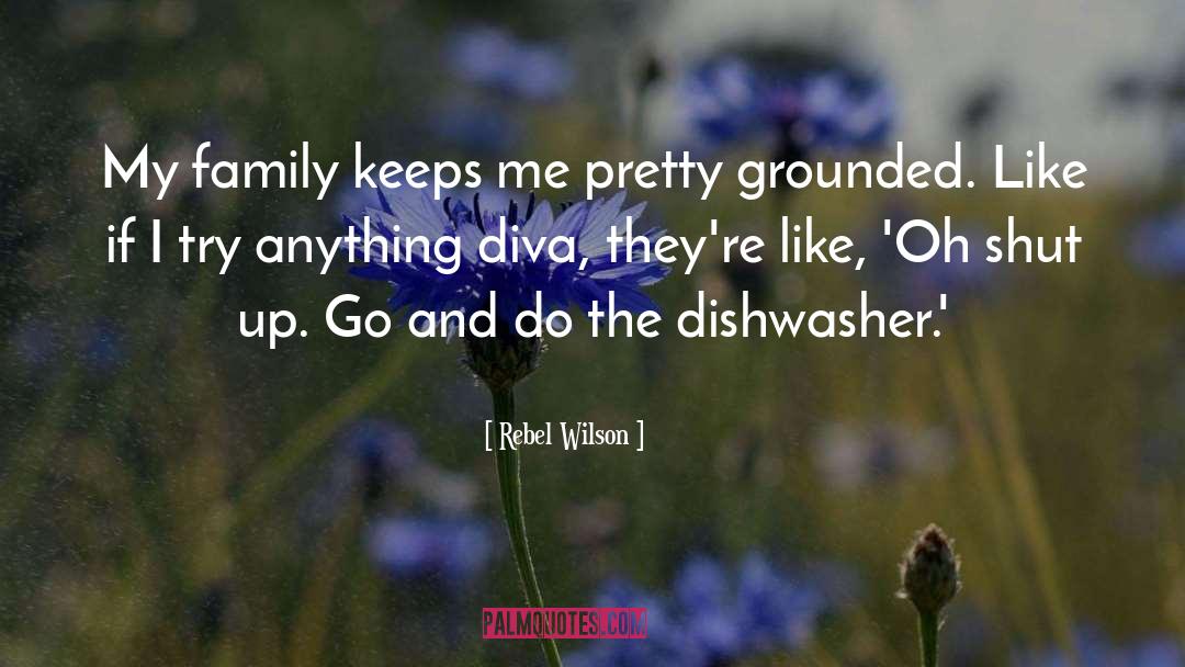 Rebel Wilson Quotes: My family keeps me pretty