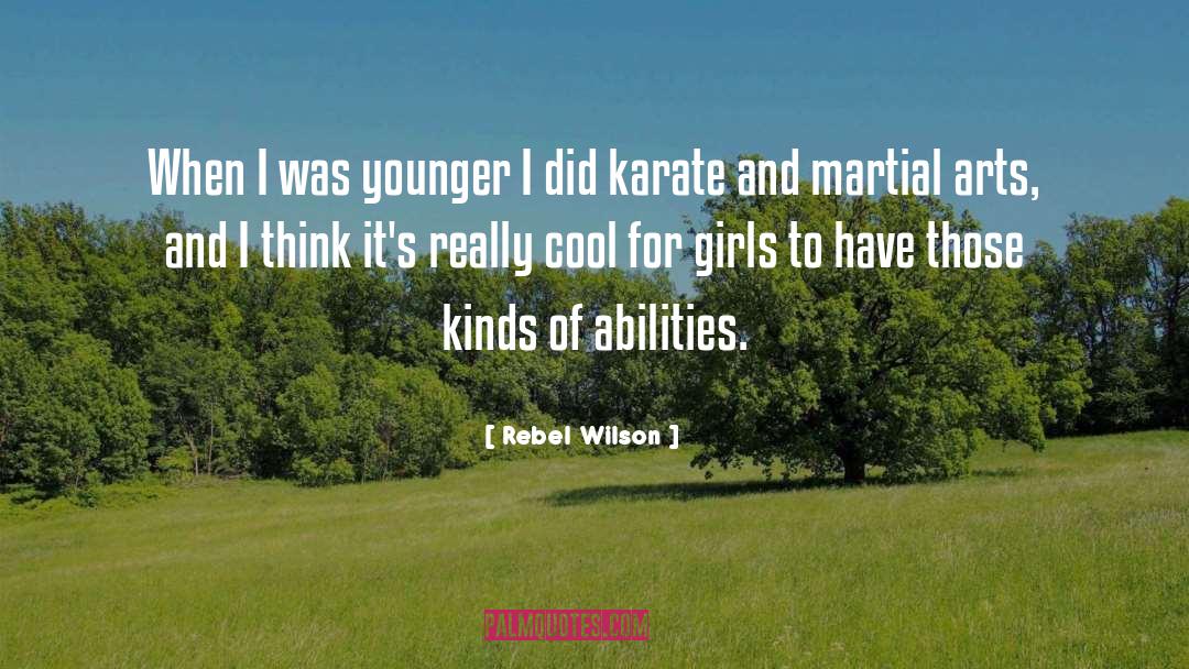 Rebel Wilson Quotes: When I was younger I