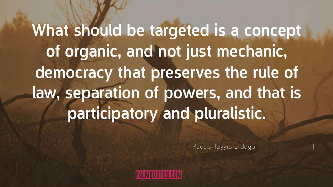 Recep Tayyip Erdogan Quotes: What should be targeted is