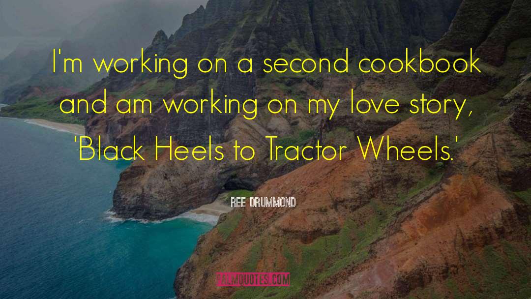 Ree Drummond Quotes: I'm working on a second