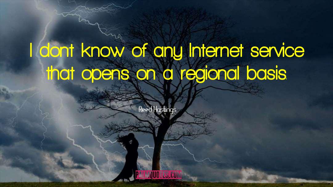 Reed Hastings Quotes: I don't know of any