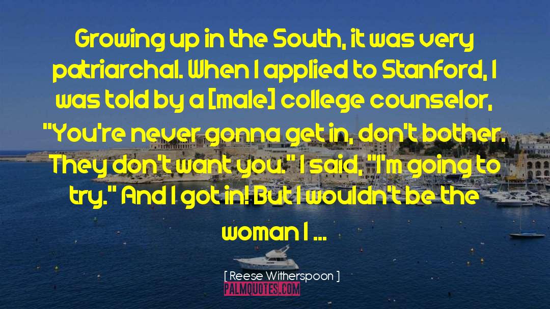 Reese Witherspoon Quotes: Growing up in the South,