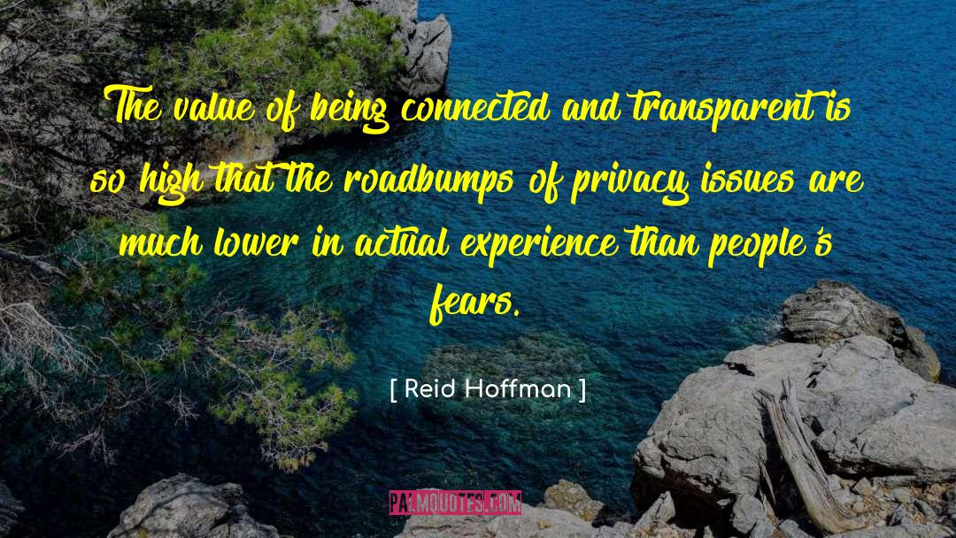 Reid Hoffman Quotes: The value of being connected