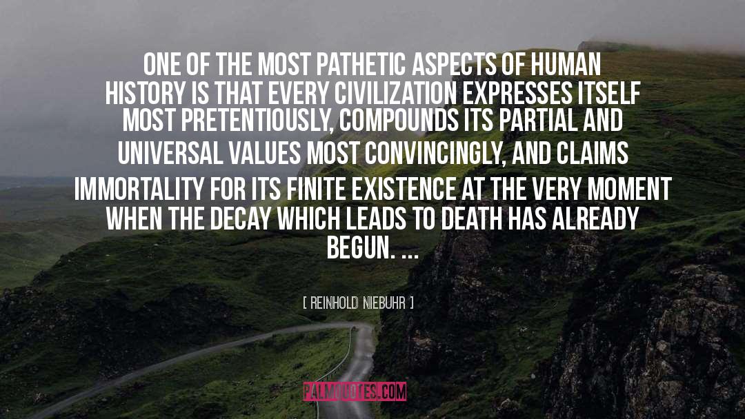 Reinhold Niebuhr Quotes: One of the most pathetic