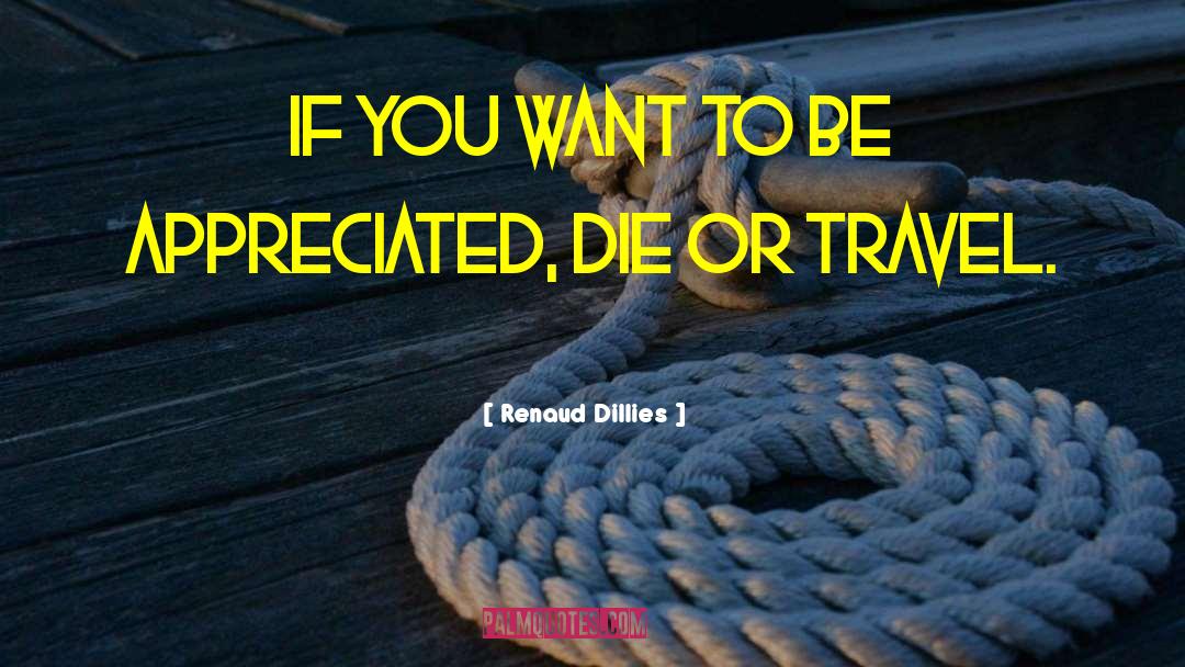 Renaud Dillies Quotes: If you want to be