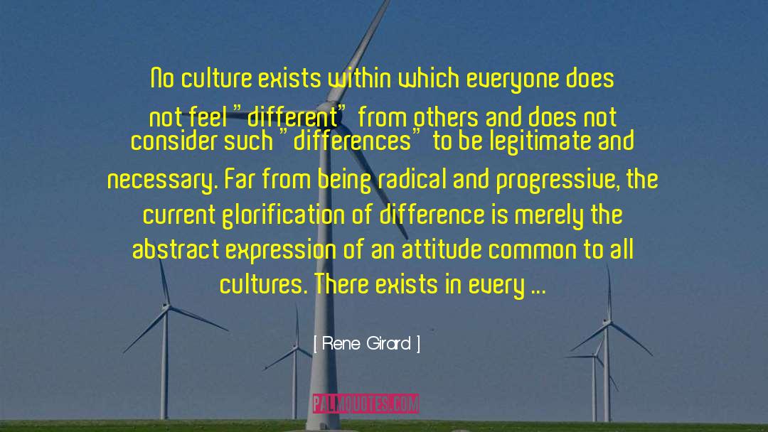 Rene Girard Quotes: No culture exists within which