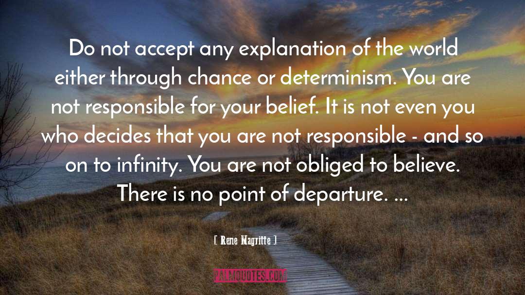 Rene Magritte Quotes: Do not accept any explanation