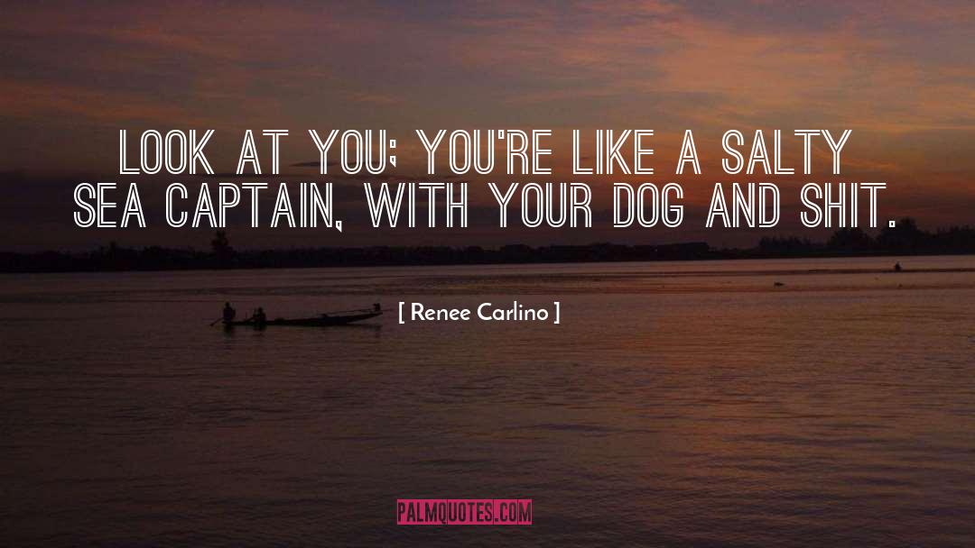 Renee Carlino Quotes: Look at you; you're like