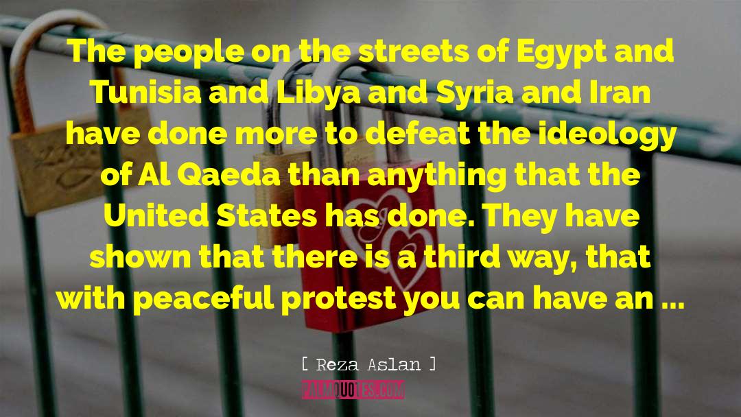 Reza Aslan Quotes: The people on the streets