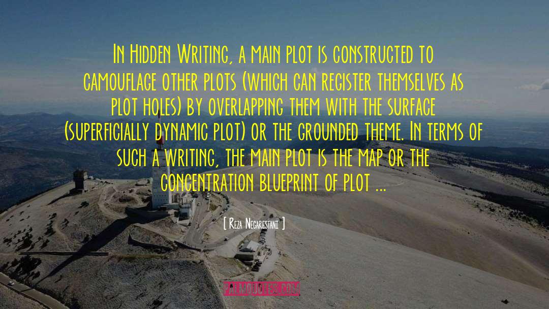 Reza Negarestani Quotes: In Hidden Writing, a main