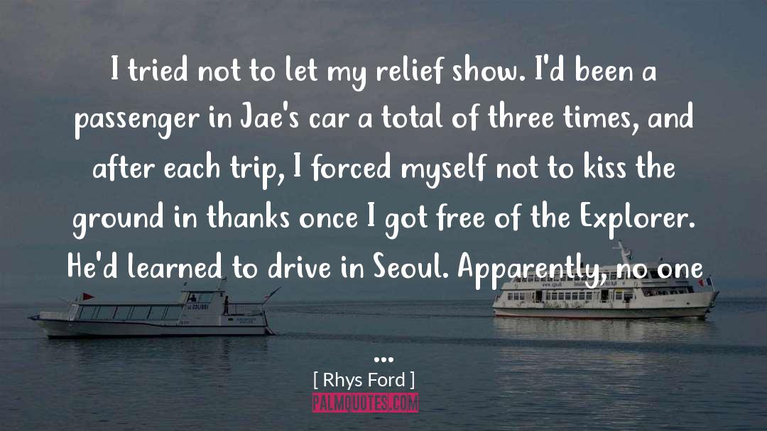 Rhys Ford Quotes: I tried not to let