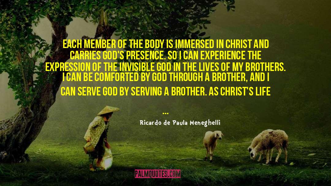 Ricardo De Paula Meneghelli Quotes: Each member of the body