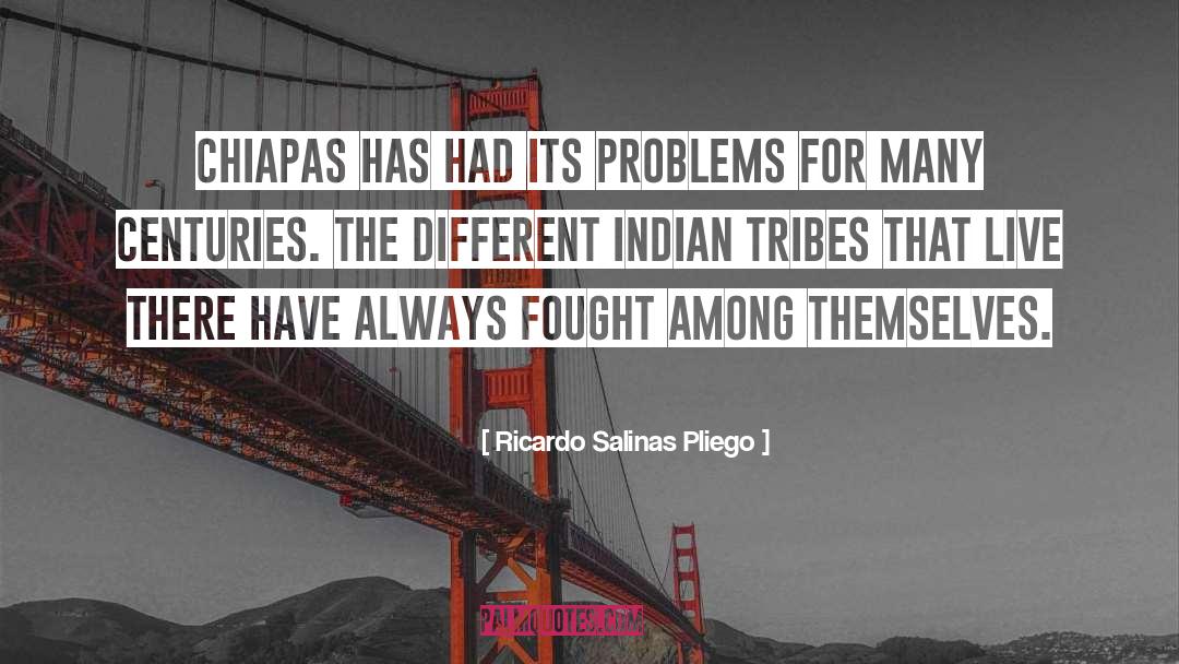 Ricardo Salinas Pliego Quotes: Chiapas has had its problems